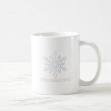 MinneSnowta with Snowflake Coffee Mug