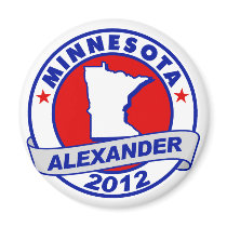 Minnesota Alexander Refrigerator Magnet