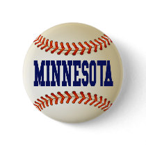 MINNESOTA BASEBALL BUTTON
