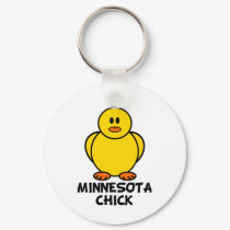 Minnesota Chick keychains by chicktshirts8 Minnesota Chick keychains