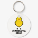 Minnesota Chick keychains by chicktshirts8 Minnesota Chick keychains