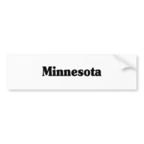 Minnesota Classic bumper stickers