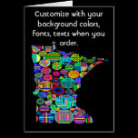 Minnesota Customize card how you want it cards