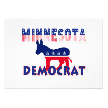 Minnesota Democrat Personalized Invitation