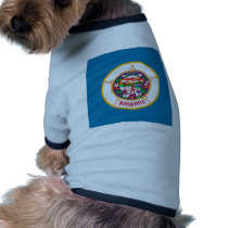 Minnesota Flag pet clothing by usaflags Minnesota Flag pet clothing