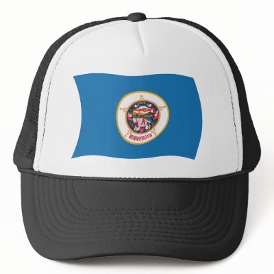 Minnesota Flag Hat by livingflags