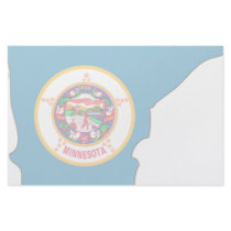 Minnesota Flag Map stationery by usaflags Minnesota Flag Map stationery