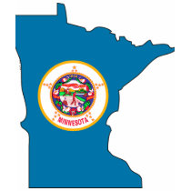 Minnesota Flag Map t-shirts by usaflags Minnesota Flag Map t-shirts