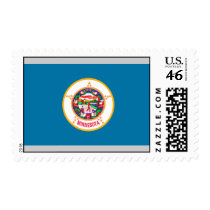 Minnesota Flag postage by usaflags Minnesota Flag postage