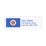 Minnesota Flag Return Address Labels