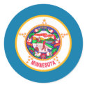 Minnesota Flag stickers