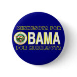 MINNESOTA FOR OBAMA Button