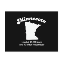 Minnesota - Land of 10,000 lakes T-shirt Postcards