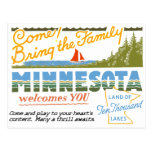 Minnesota - Land of Ten Thousand Lakes Post Cards