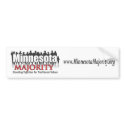 Minnesota Majority Bumper Sticker bumper stickers