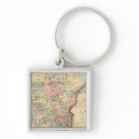 Minnesota Map by Mitchell Key Chains
