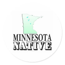 Minnesota Native stickers