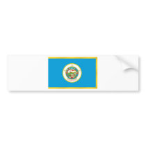 Minnesota Official State Flag bumper stickers