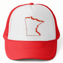 Minnesota outline hats by erikb83 Minnesota outline hats