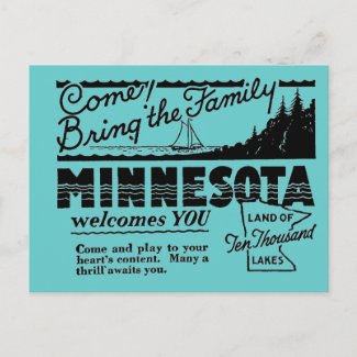 Minnesota Postcard postcard