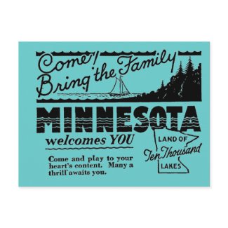 Minnesota Postcard postcard