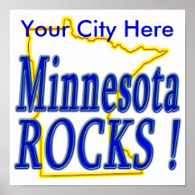 Minnesota Rocks ! Posters