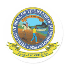 Minnesota Seal Sticker