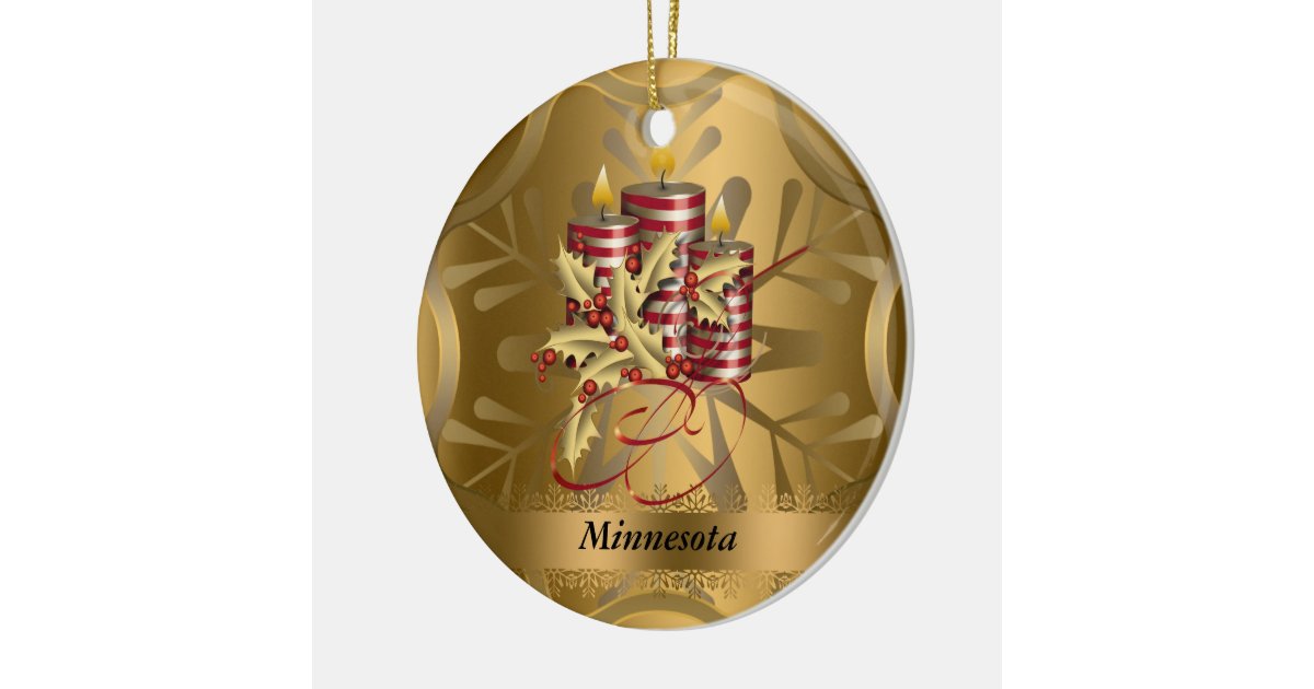 minnesota state christmas ornament zazzle minnesota state christmas ornament zazzle