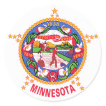 Minnesota State Flag Sticker