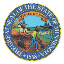 Minnesota State Seal Stickers