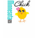 Minnesota USA Chick t-shirts