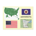 Minnesota, USA Postcard