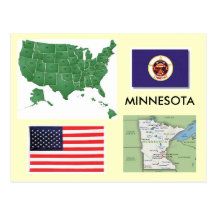 Minnesota, USA Postcard