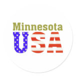 Minnesota USA! Sticker
