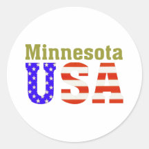 Minnesota USA! Sticker