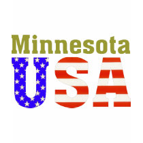 Minnesota USA! t-shirts by All50States Minnesota USA! t-shirts