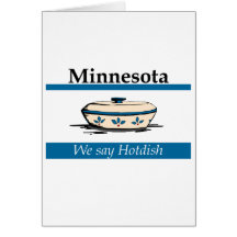 Minnesota: We Say Hotdish Cards