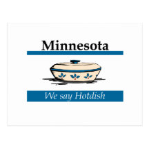 Minnesota: We Say Hotdish Postcards