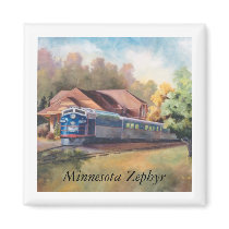 Minnesota Zephyr Magnet by bmthour Minnesota Zephyr Magnet
