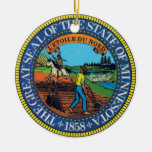 Minnesotan State Seal Ornament