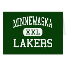 Minnewaska - Lakers - Area - Glenwood Minnesota Greeting Card
