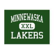 Minnewaska - Lakers - Area - Glenwood Minnesota postcards