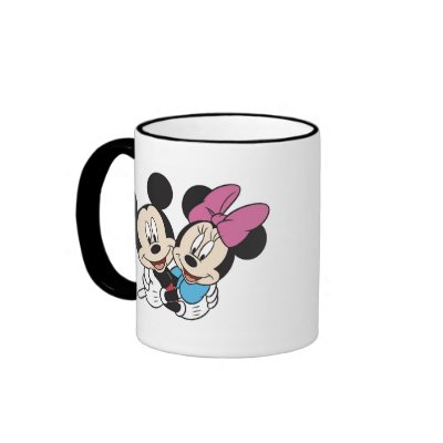 Minnie and Mickey Hugging mugs