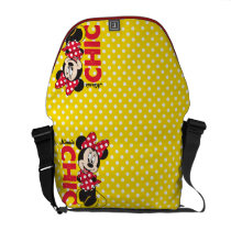 Minnie Chic Courier Bags at Zazzle