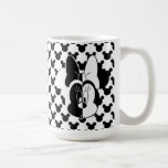 Minnie | Minnie Black & White Modern 2 Coffee Mug