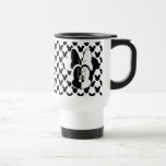 Minnie | Minnie Black & White Modern 2 Travel Mug