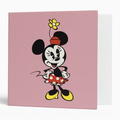 Minnie Mouse 1 Vinyl Binder