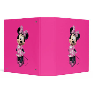 Minnie Mouse 3 Vinyl Binder
