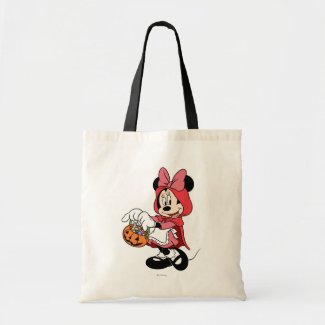 Minnie Mouse Dressed as Little Red Riding Hood Bag