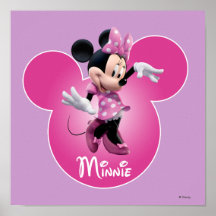 Minnie Mouse Pink Posters